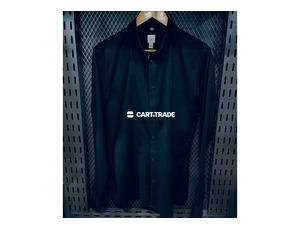 ZARA Black Button-Up Shirt