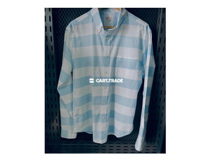 MERONA Striped Button-Up Shirt