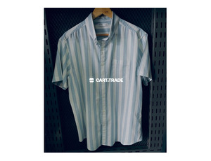 SONOMA Striped Short-Sleeve Button-Up Shirt