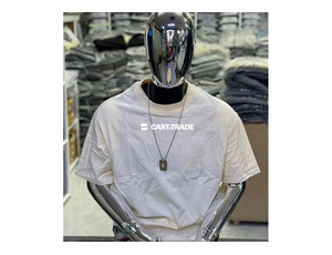 White Tee & Signature Pendant Necklace