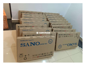 SANO Japan Tec Frameless 32-Inch Smart TV - HD, Netflix & YouTube Ready