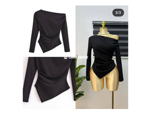 OFFSHOULDER LONG SLEEVE TOP - 4