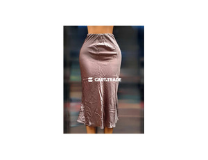 Satin skirt