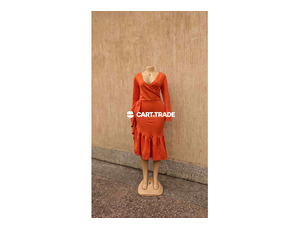 ORANGE MASS DRESS - 2