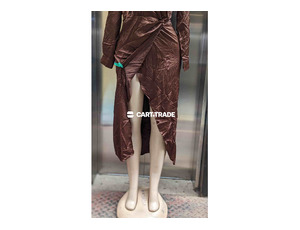 CHOCOLA SATIN DRESS - 2