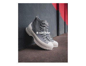 Urban Gray High-Top Sneakers - 2