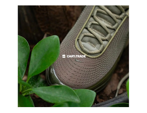 Brown Cushioned Sneakers with Textured Design - 2