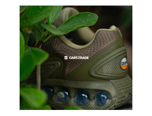 Brown Cushioned Sneakers with Textured Design - 3