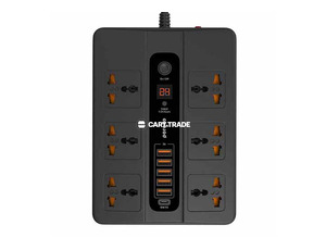 Porado Multi-Port Super Hub 5 USB 6AC OUTPUT