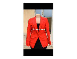 RED  OFFICE VESTE